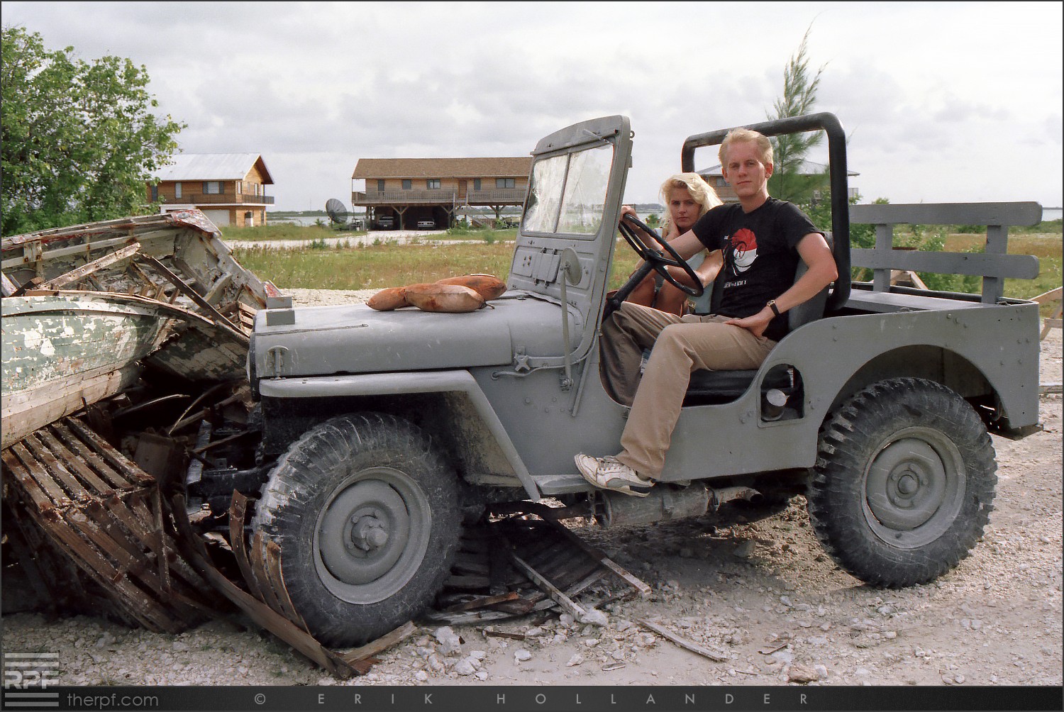 On set in Key West on Licence to Kill