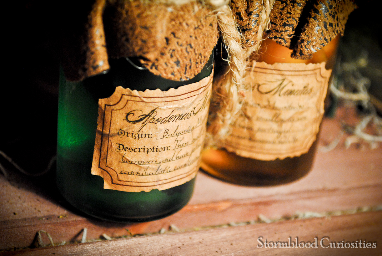 One style of old "Specimen" jars from 2012 line.