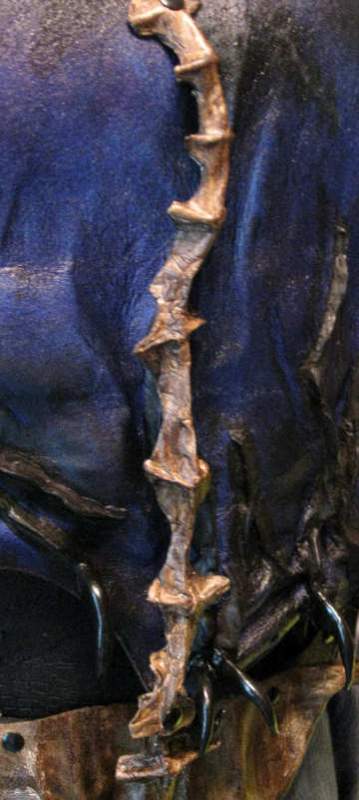 Orc armor" spine" closeup