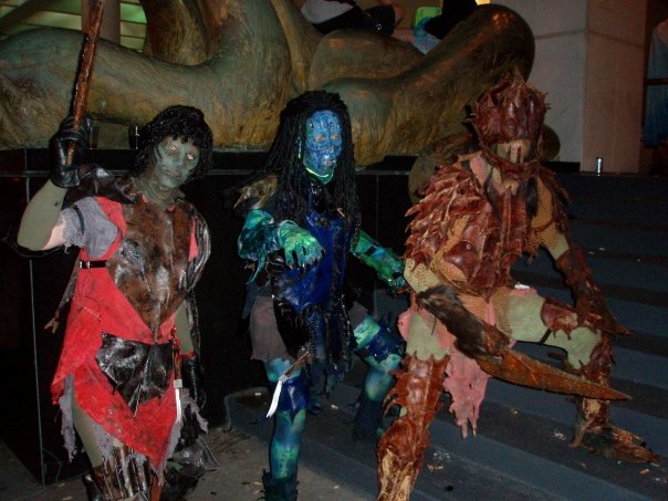 orc trio on stairs