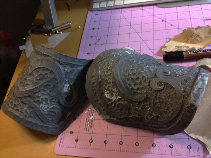 Originals ready to be molded
