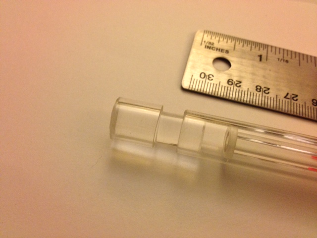 Outer rings around tip pulled out