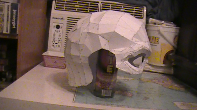 Paper helmet 01
