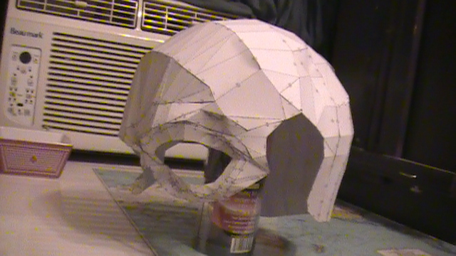 Paper helmet 02