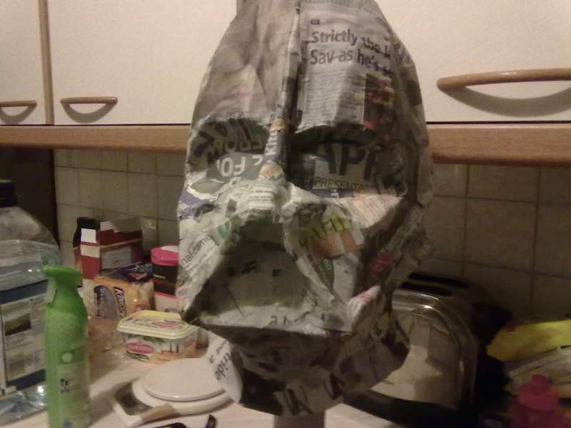 Paper Vader, early stages