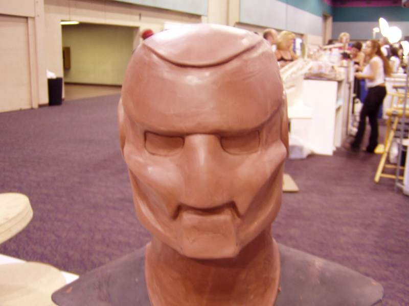 Pasadena Show 06 Ironman Sculpt in progress.