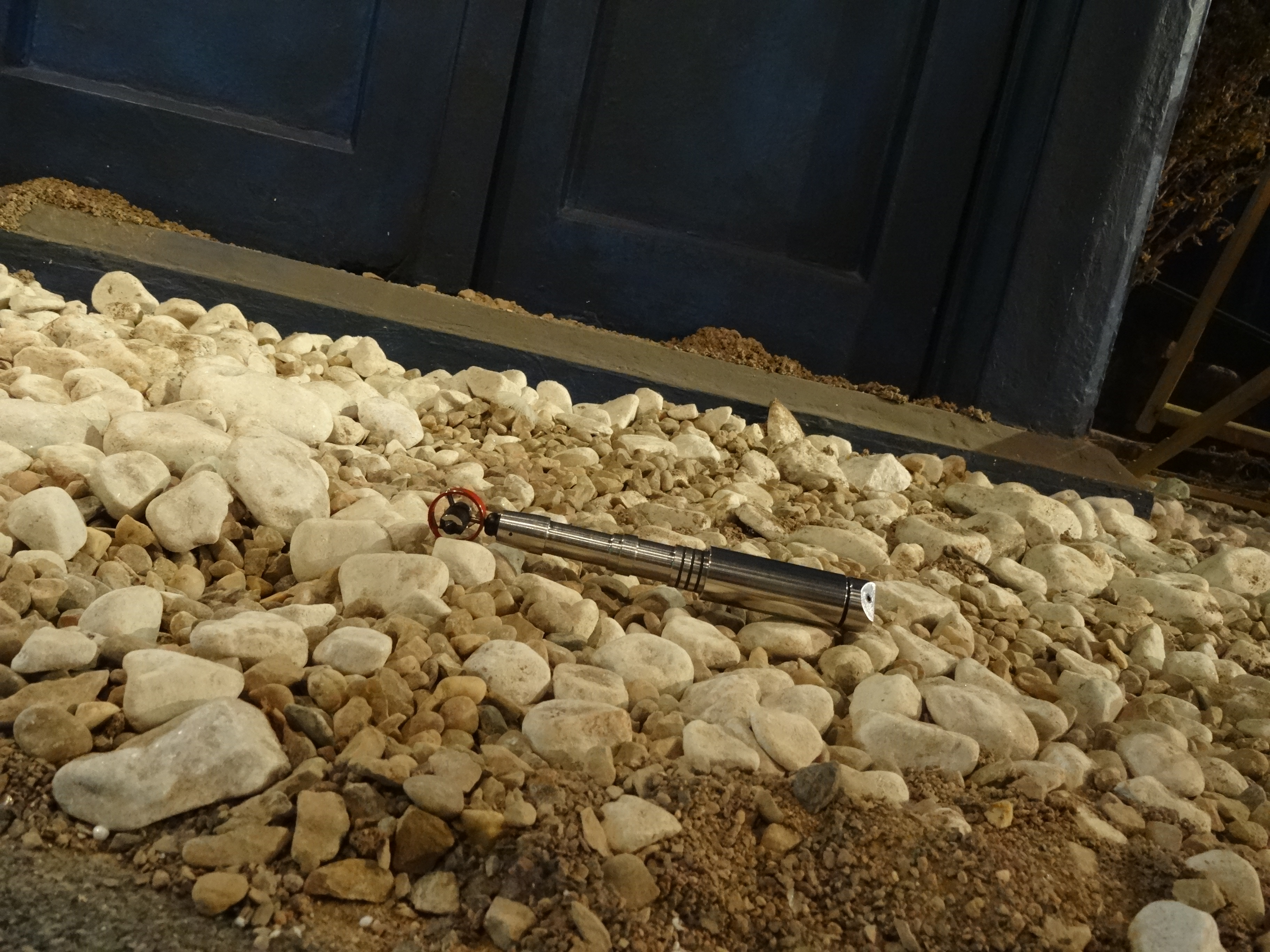 Pictures from the Doctor Who Experience, they let me over the barriers!