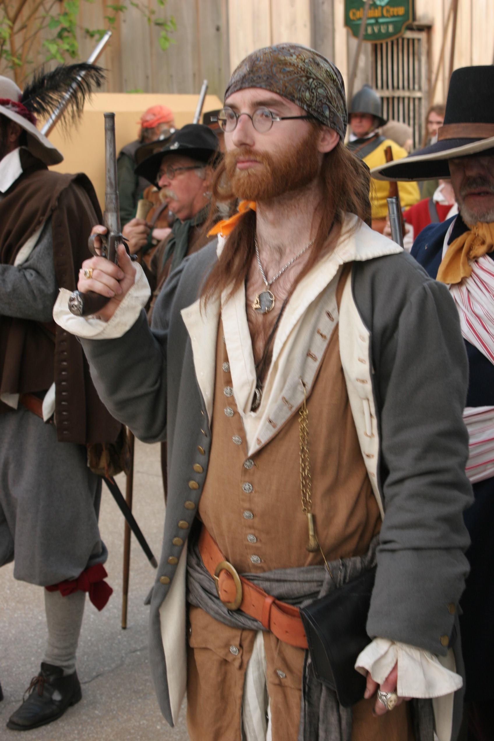 Pirate re-enactments