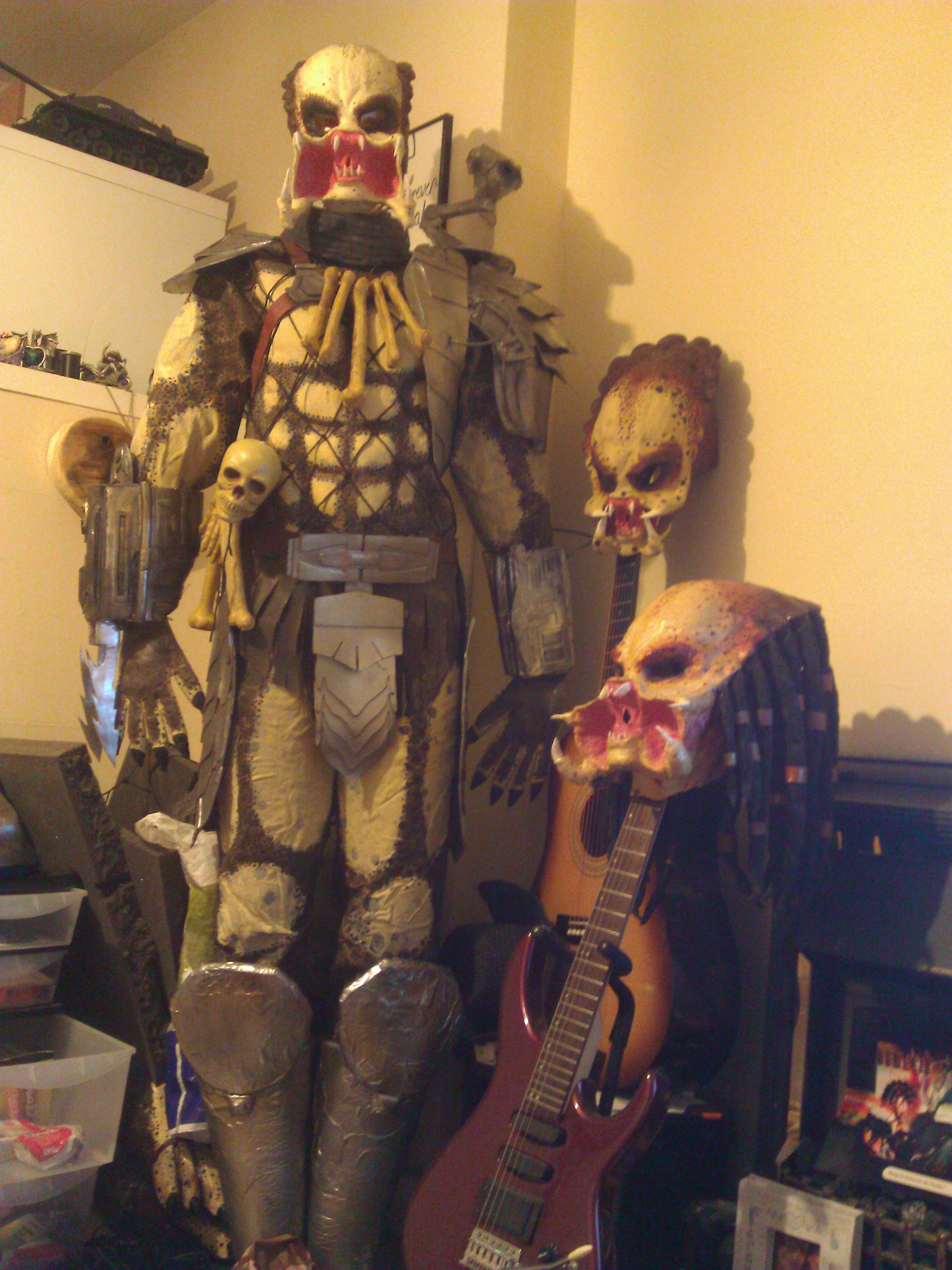 Predator, Head mk1 mk2 and mk3