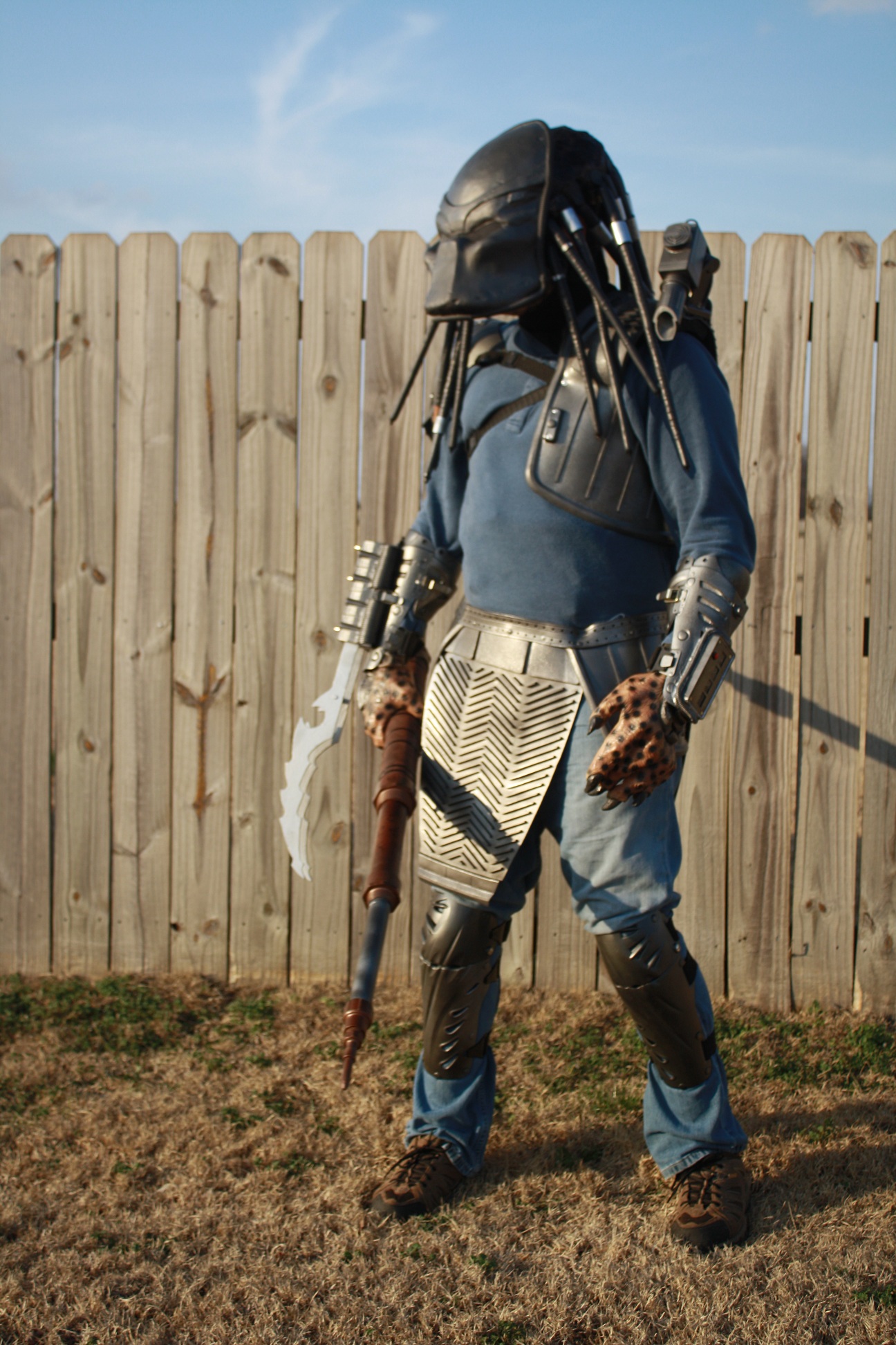 Predator WIP costume.