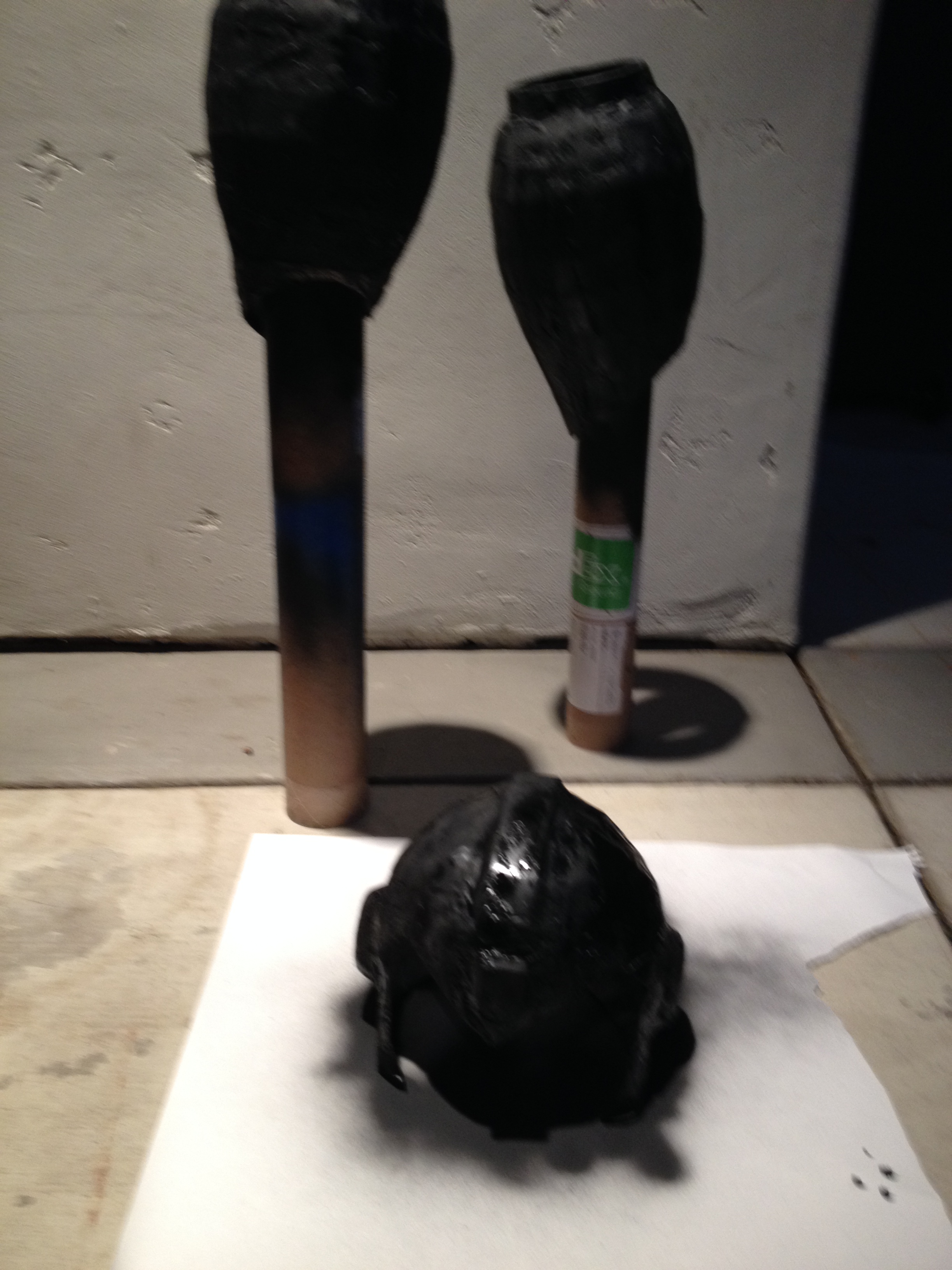 Primed Mega Busters and Helmet