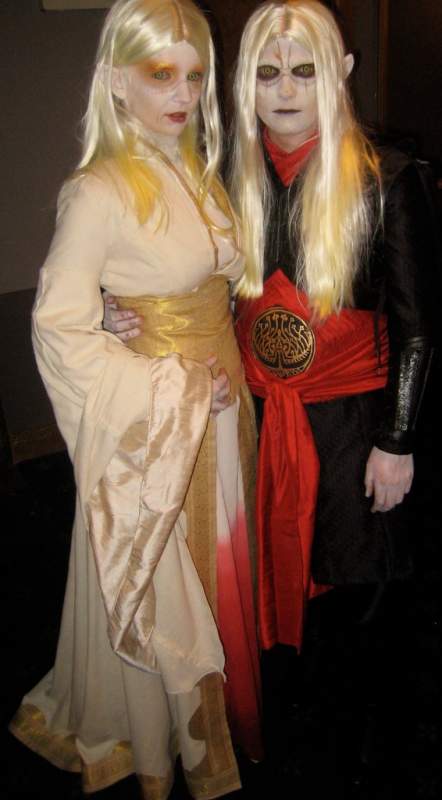 Prince Nuada and Princess Nuala at Labyrinth Ball in Hollywood