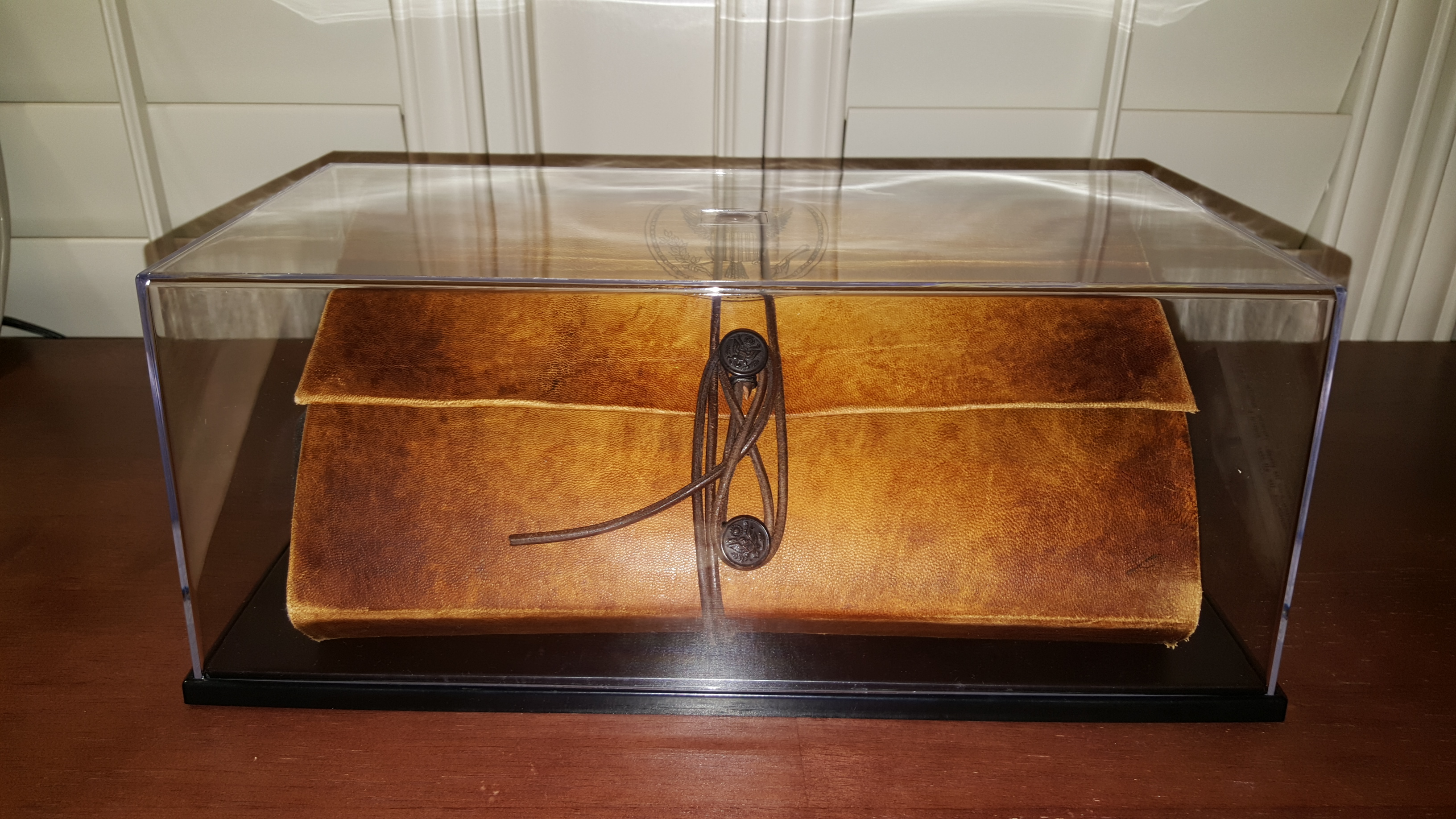 Production-made Book of Secrets prop by Ross MacDonald (from National Treasure 2: Book of Secrets)