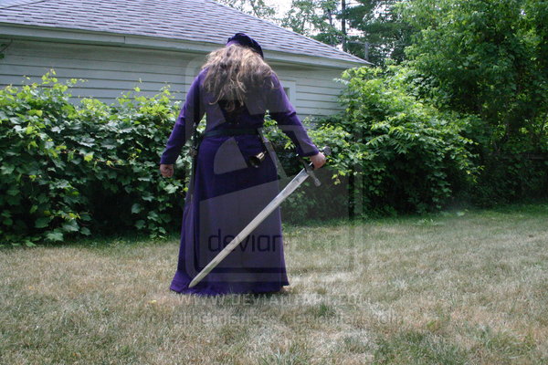 purple linen medieval garb back by ajthemistress d54orc5