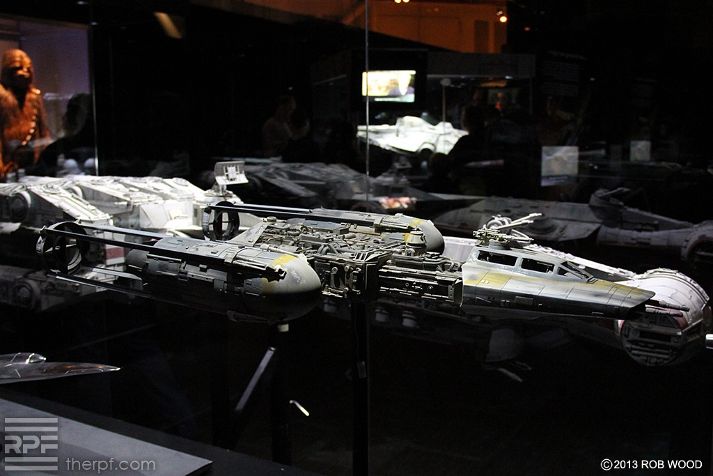 Rebel Alliance Y-wing Starfighter Used in the Film, built by Bill George