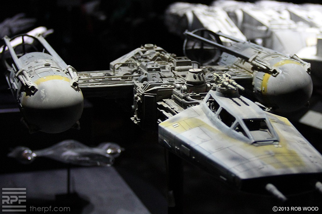 Rebel Alliance Y-wing Starfighter Used in the Film, built by Bill George