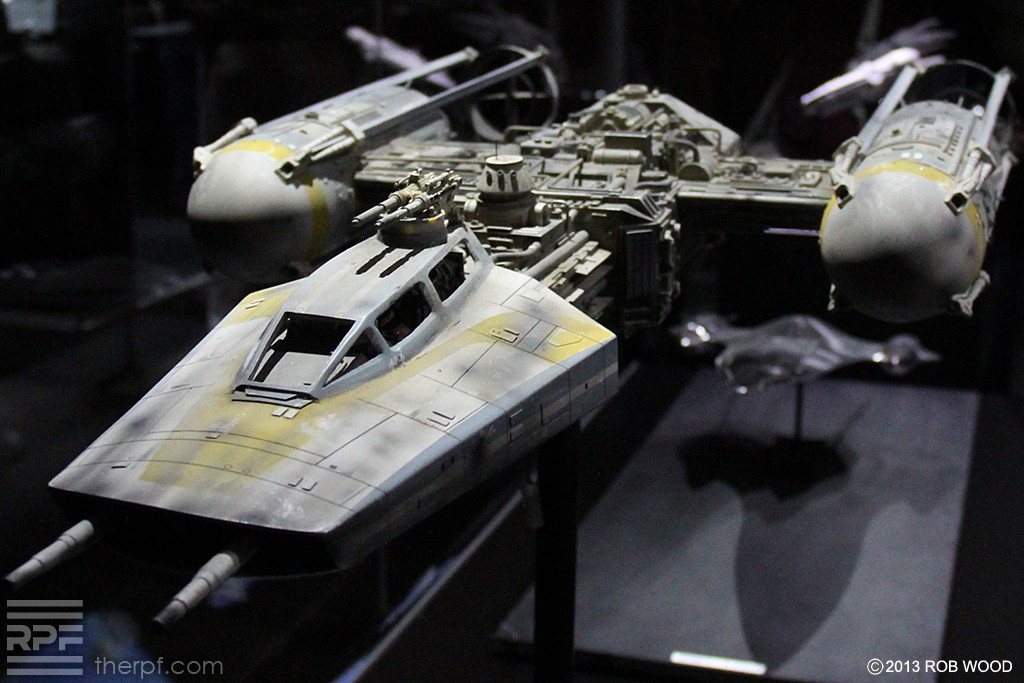 Rebel Alliance Y-wing Starfighter Used in the Film, built by Bill George