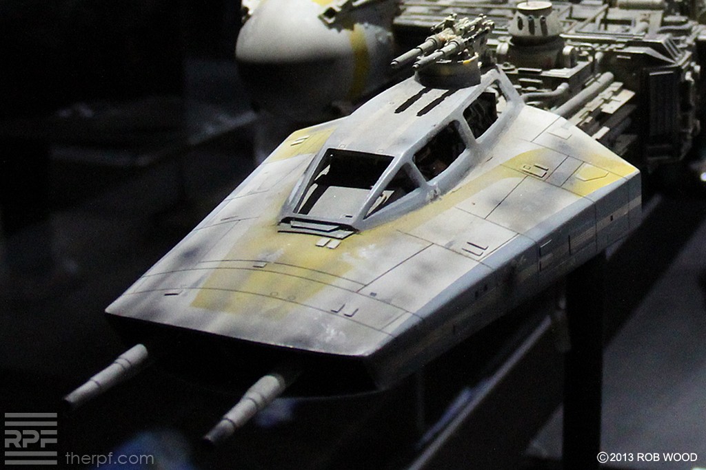 Rebel Alliance Y-wing Starfighter Used in the Film, built by Bill George