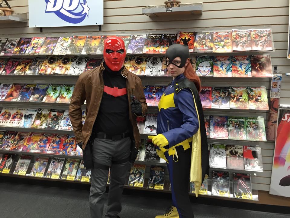 Redhood+Batgirl