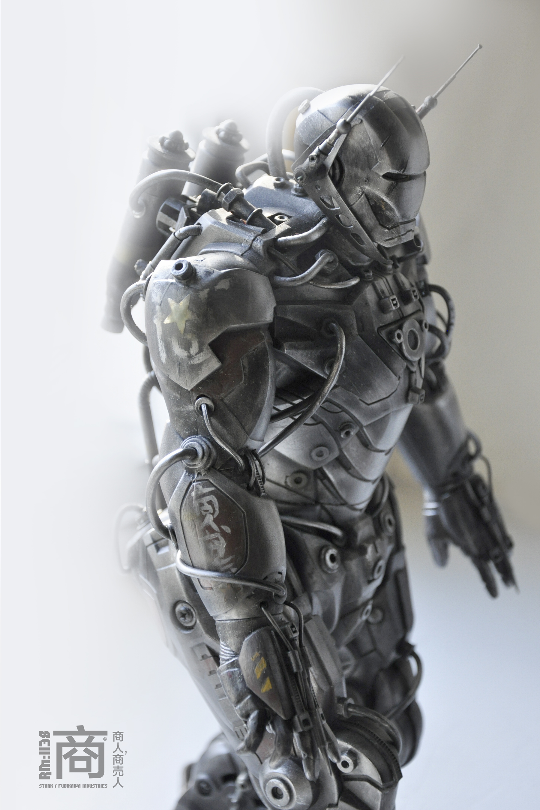 ROMONGER. Started this April 2013. Was a slow burner in my spare time . . . it's a modification from a toy l spotted at a convention l attended & thou