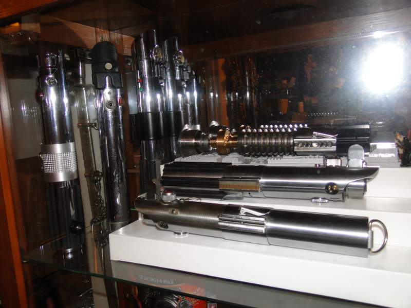 Saber corner starting to fill up.