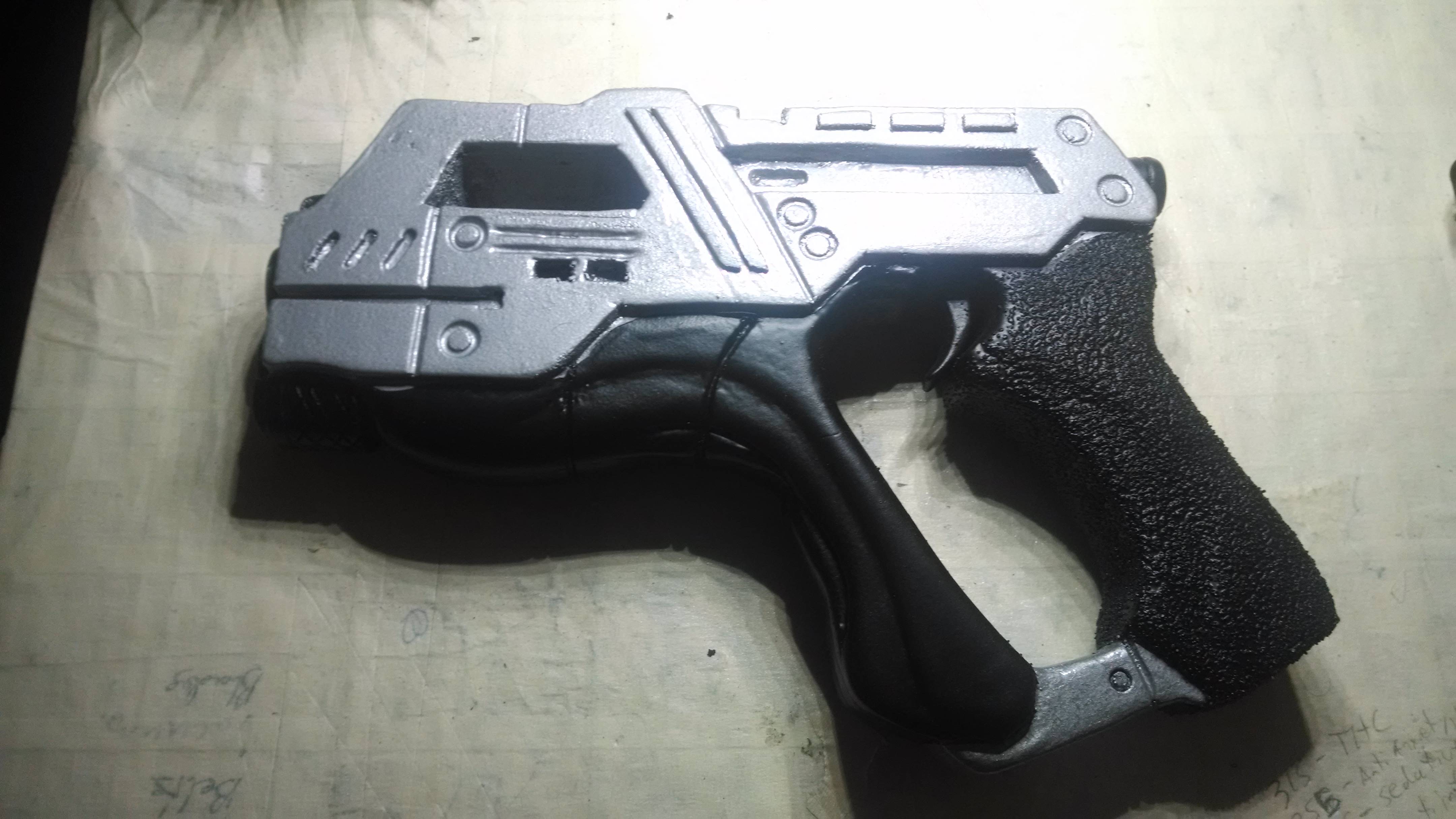 Second layer of paint