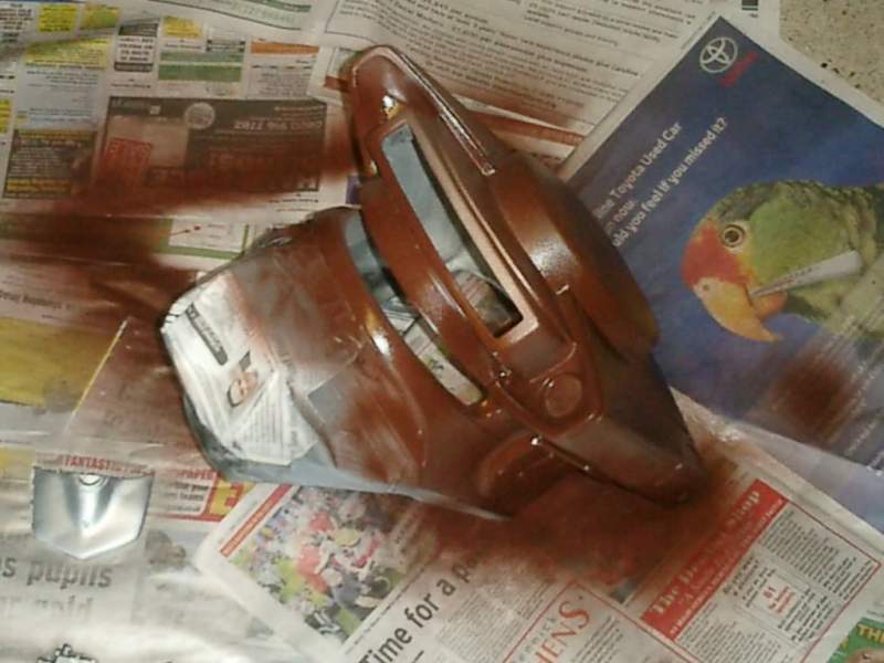 second spray of rover rust