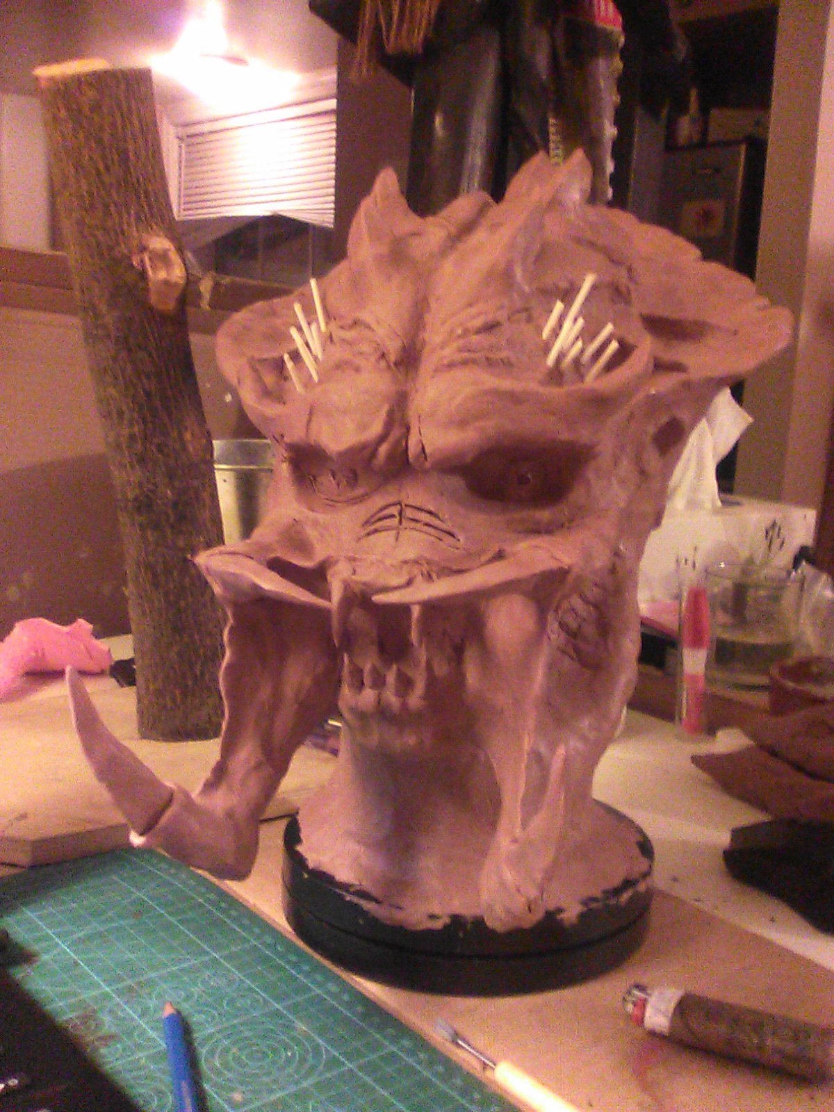 Second Version of Jir'Xar head sculpt 04 (Current status)