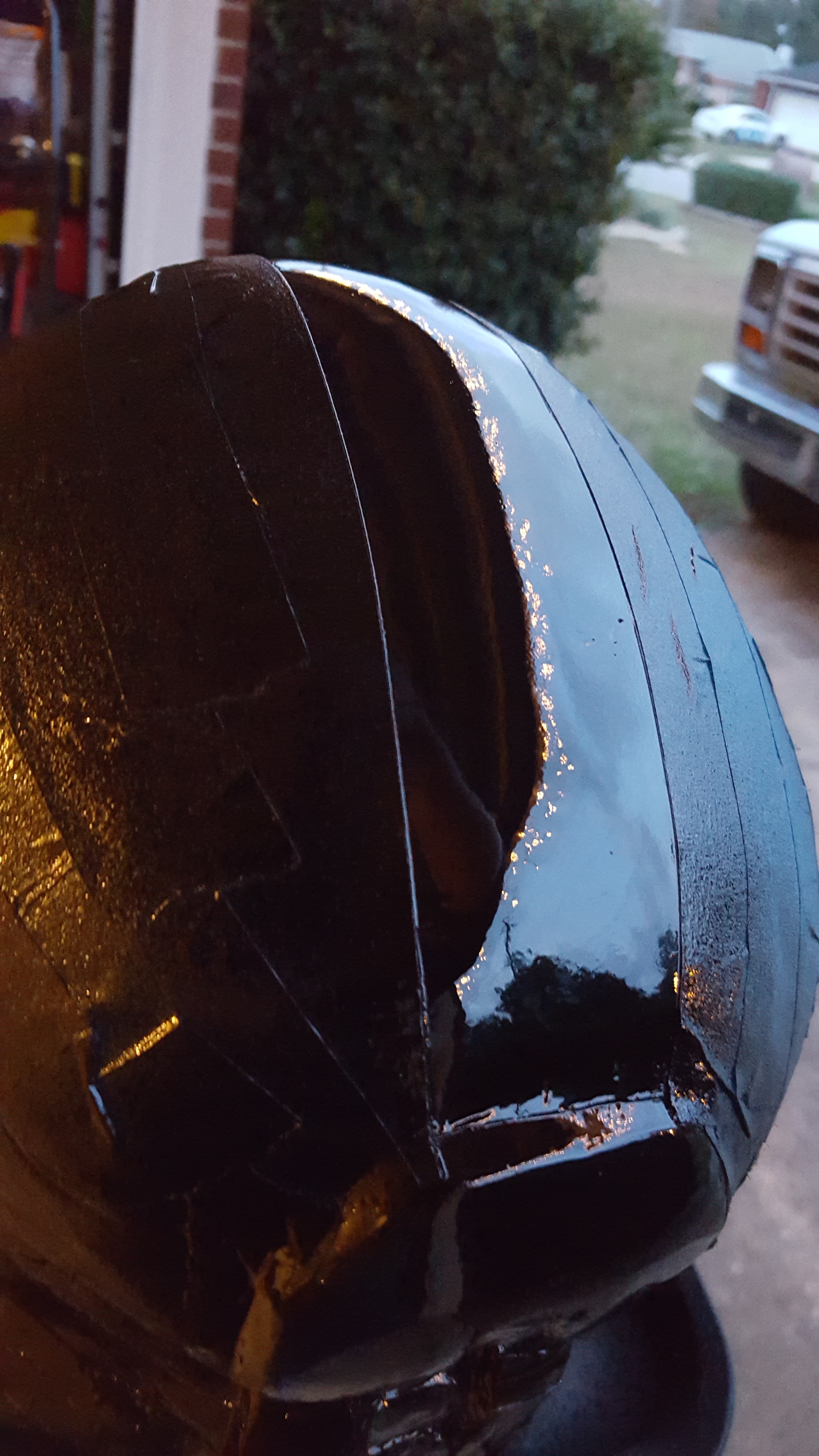 Semi gloss versus finish