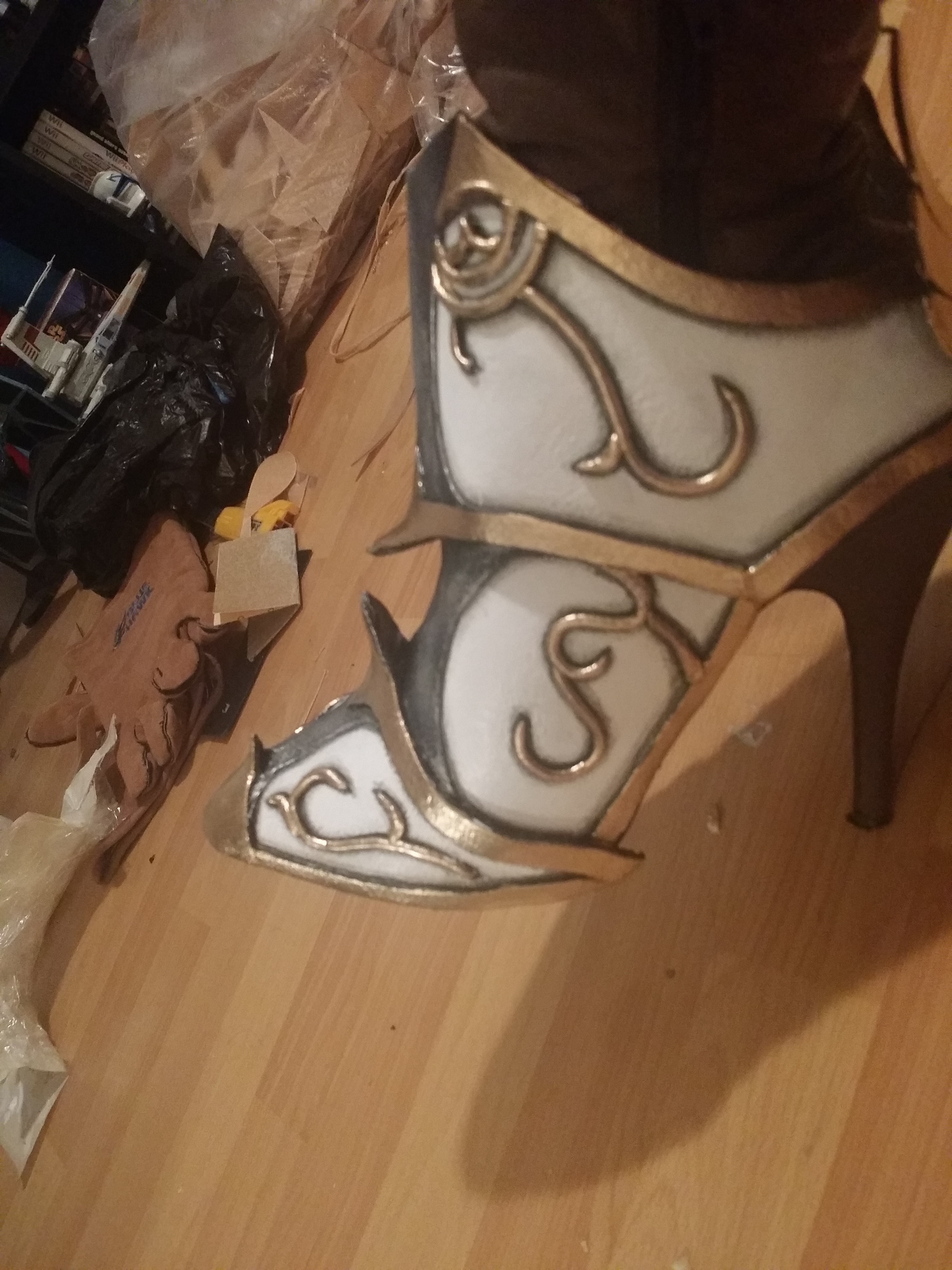 shoe paintjob done!