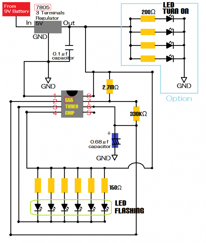 Shuttle LED LightingCircuit