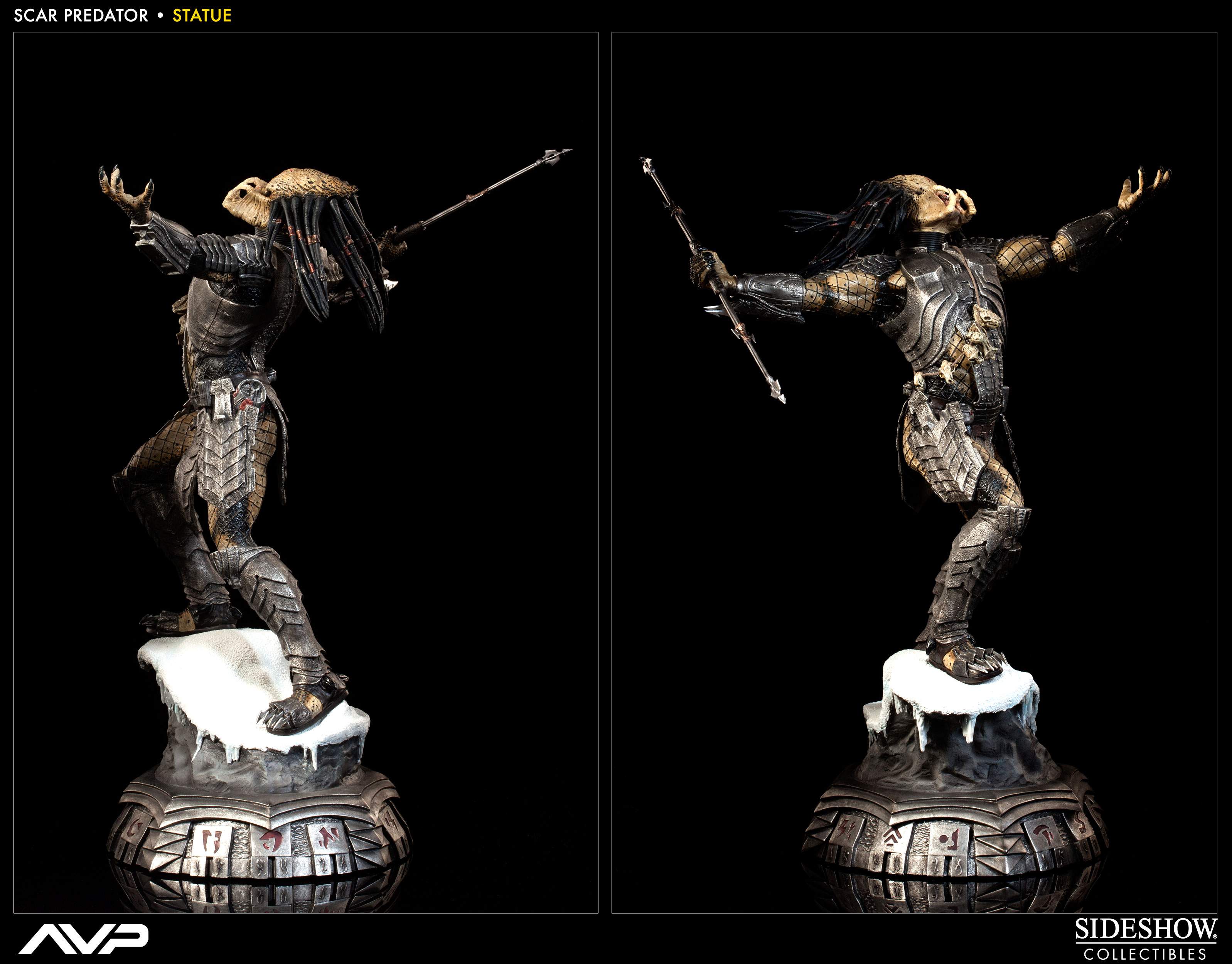 Sideshow Scar Predator Statue 09