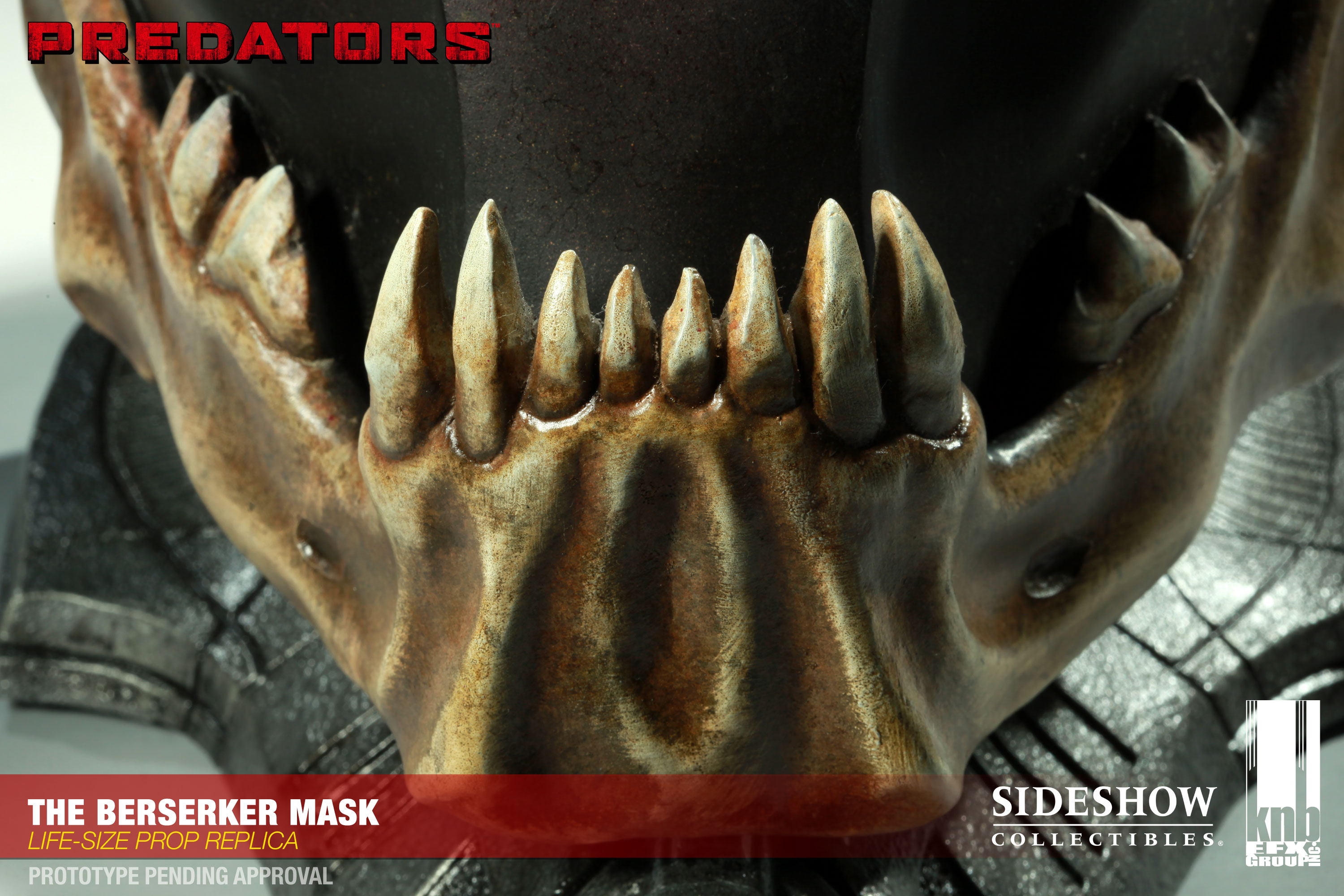 Sideshow The Berseker Predator Mask 06