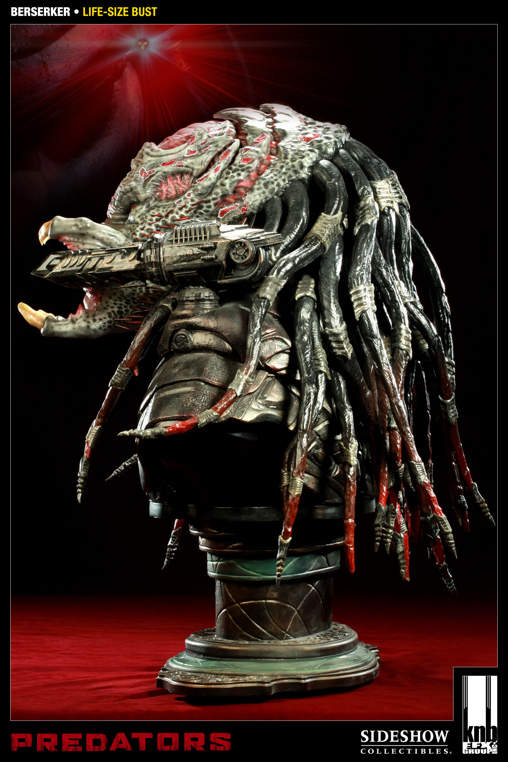 Sideshow The Berserker Predator Life Size Bust 06