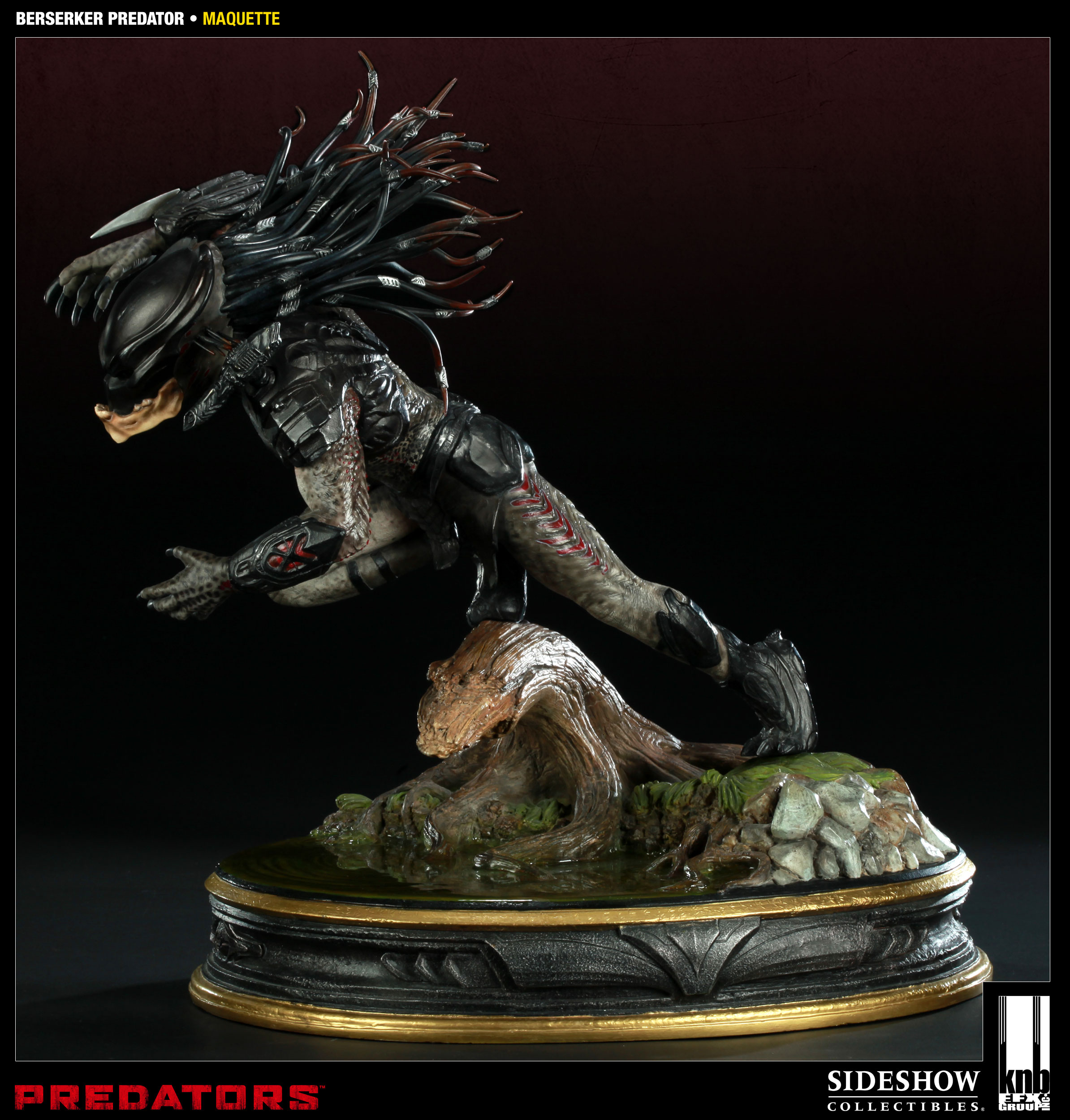 Sideshow The Berserker Predator Maquette 07