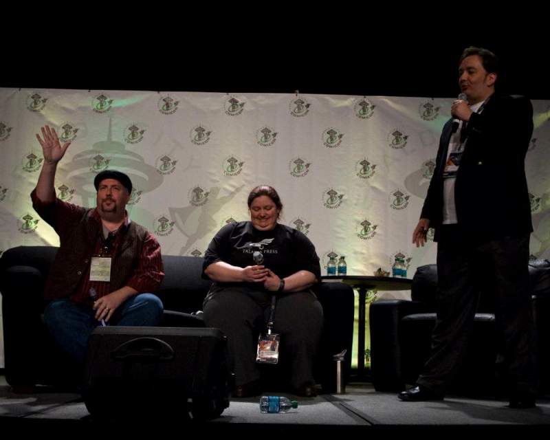 Sitting down to talk!