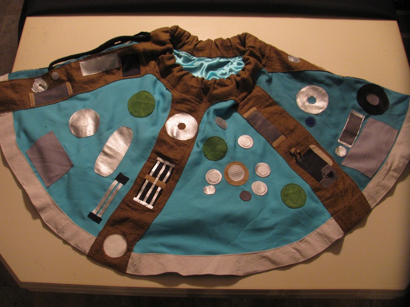 Skirt, first half (panels 1, 2, 3)