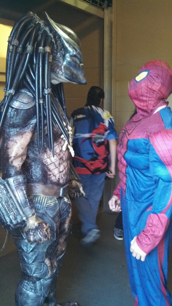 Slick Predator vs Spiderrman