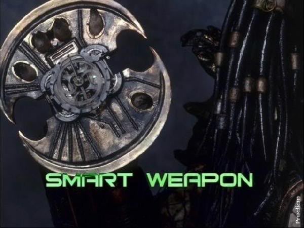 Smart disc weapon