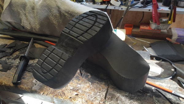 Solid blocks of foam