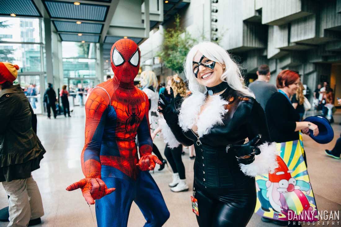 Spider-man and Black Cat - ECCC 2014