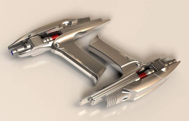Star-Trek Phaser, modeled same weekend after opening in theatres
