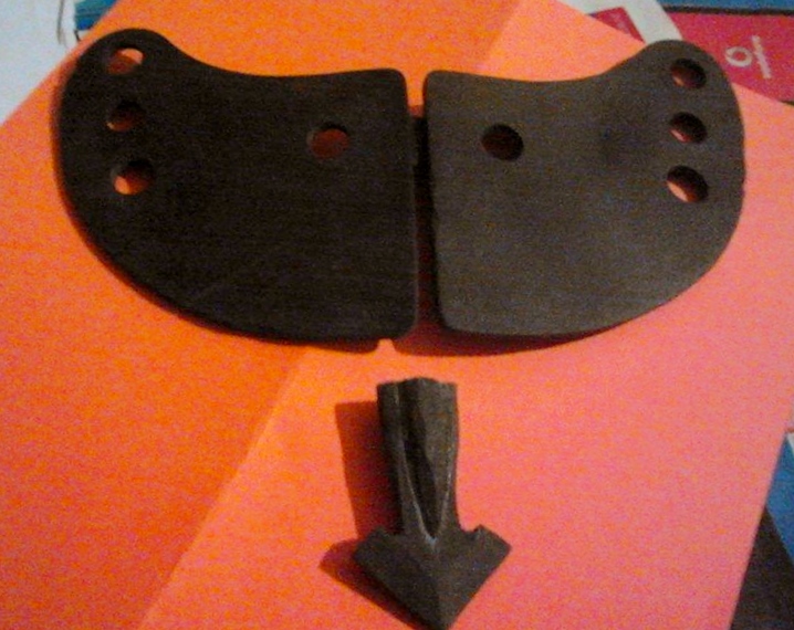 Starting on the necklace and arrowheads