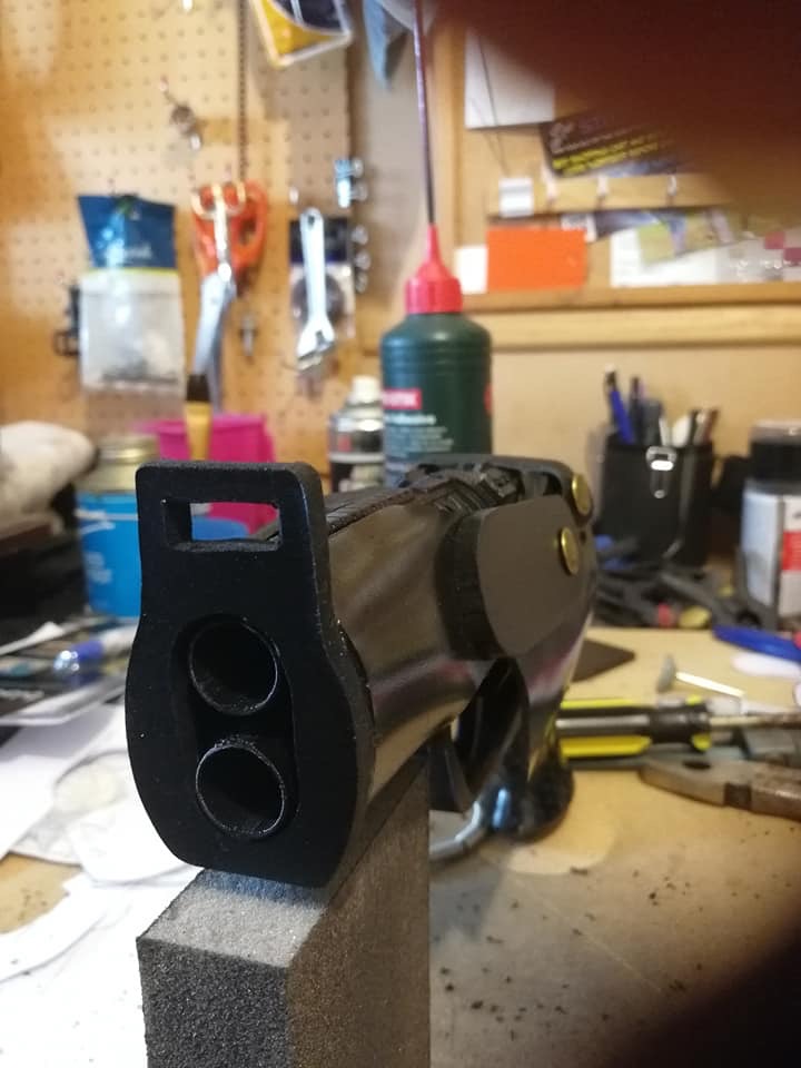Straps next. Fortunately I throw nothing away. I'm sure I've got enough webbing to finish this.
Then the spring holder.