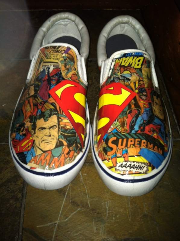 superman mod podge