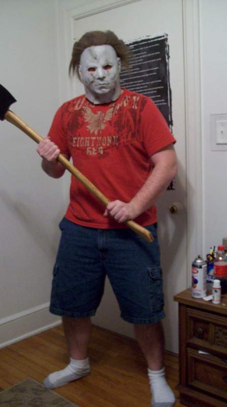Testing new axe