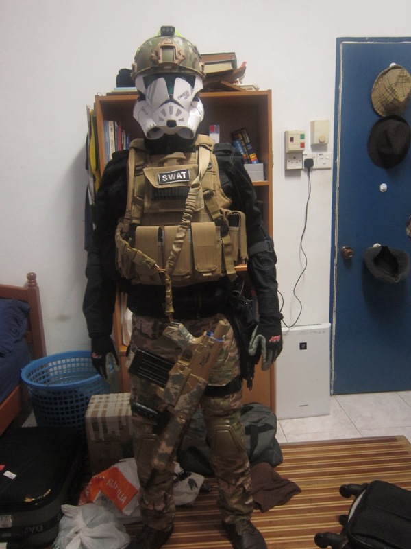 The Alien Mk.1 Front view---Multicam load out--my pioneer project