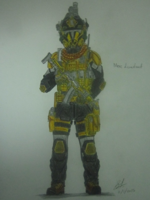 The art concept of the load out that I'm currently working on to complete it