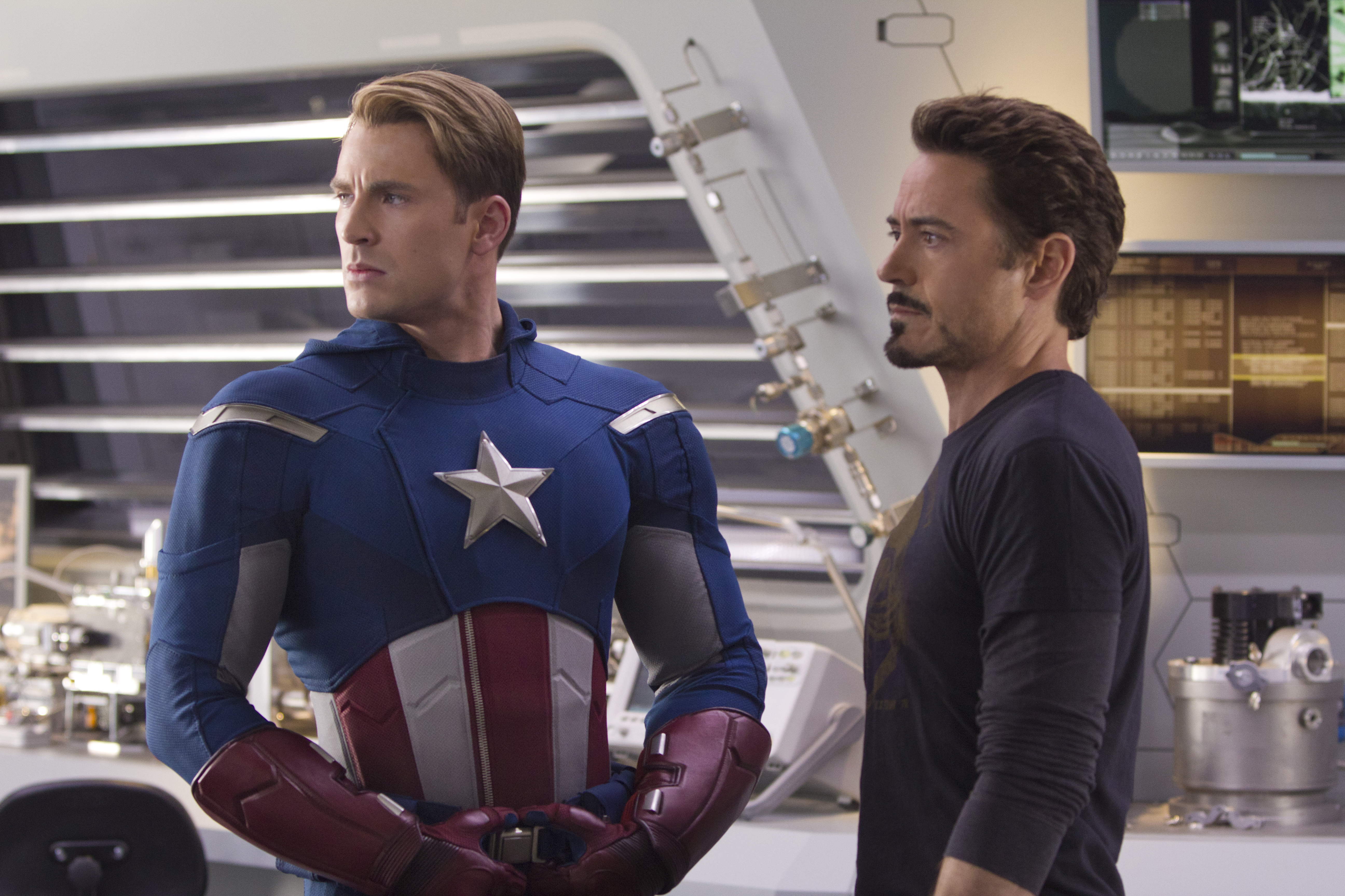 The Avengers - Captain America and Tony Stark