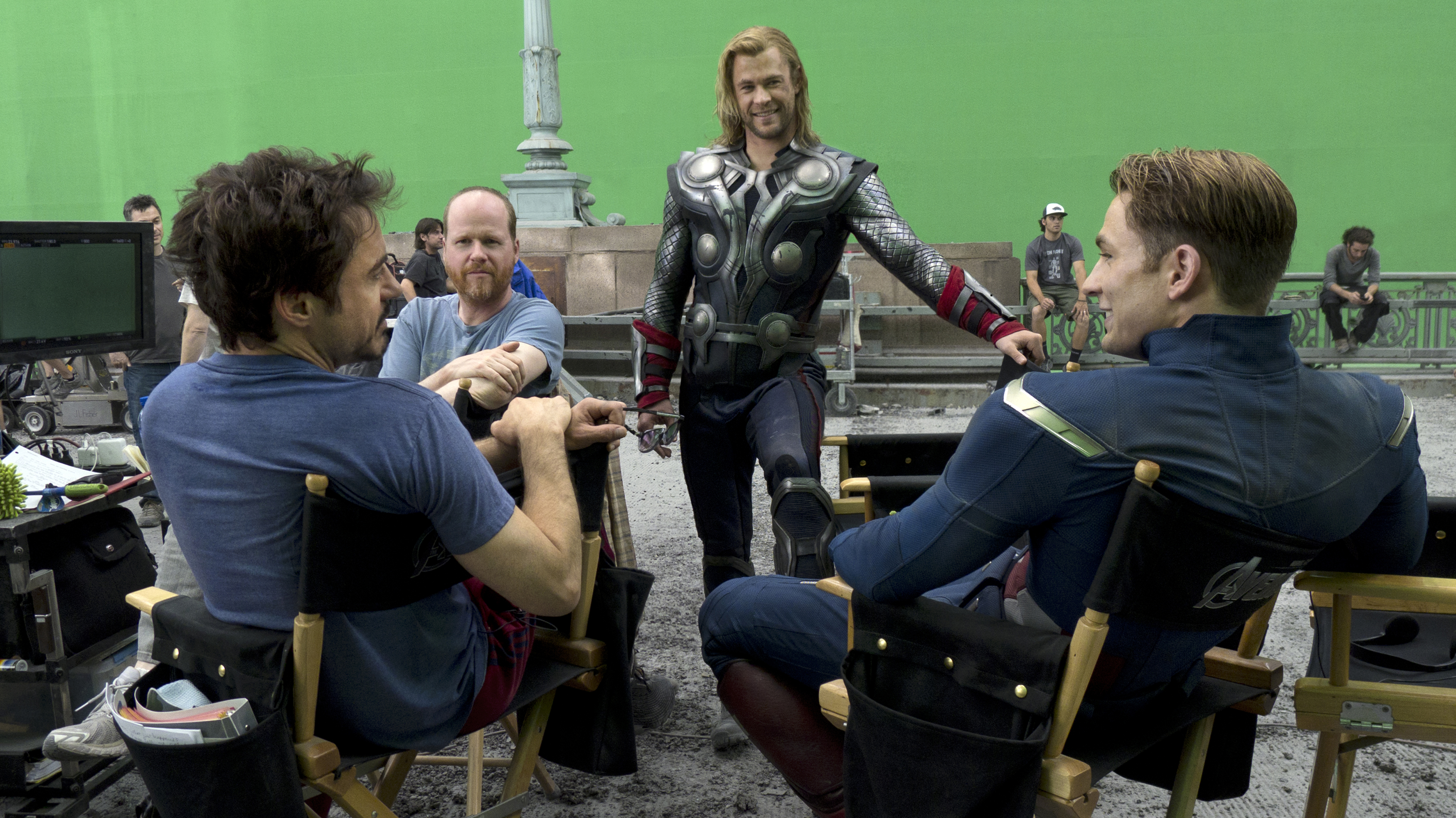 The Avengers - Iron Man, Thor and Captain America